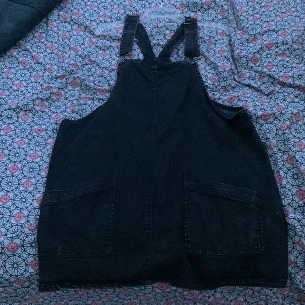 Black Denim Skirtall (?)